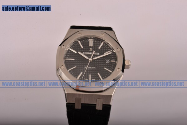 Audemars Piguet Perfect Replica Royal Oak Watch Steel 15154BC.ZZ.D004CU.02DBl (BP)